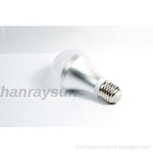 7W A60 Aluminum Shelled with Acrylic Cover LED Lamp